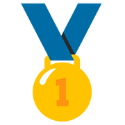 Émoji 🥇 Médaille D’or sur Google Android 7.0.