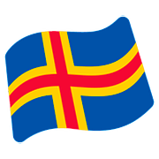 🇦🇽 Emoji Bandera: Islas Åland en Google Android 7.0.