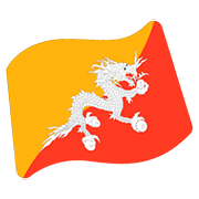 🇧🇹 Emoji Bandera: Bután en Google Android 7.0.