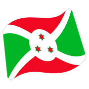 🇧🇮 Emoji Bandera: Burundi en Google Android 7.0.