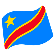 🇨🇩 Emoji Bandera: República Democrática Del Congo en Google Android 7.0.