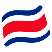 Emoji 🇨🇷 Bandiera: Costa Rica su Google Android 7.0.