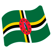 🇩🇲 Emoji Bandera: Dominica en Google Android 7.0.