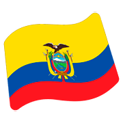 🇪🇨 Emoji Bandera: Ecuador en Google Android 7.0.