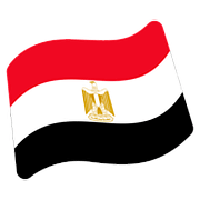 🇪🇬 Emoji Bandera: Egipto en Google Android 7.0.