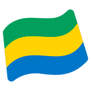 Émoji 🇬🇦 Drapeau : Gabon sur Google Android 7.0.