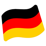 🇩🇪 Emoji Bandera: Alemania en Google Android 7.0.