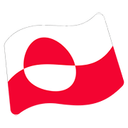 🇬🇱 Emoji Bandera: Groenlandia en Google Android 7.0.