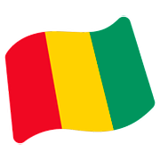 Emoji 🇬🇳 Bandiera: Guinea su Google Android 7.0.