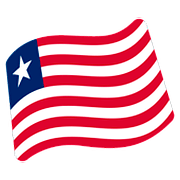 🇱🇷 Emoji Bandera: Liberia en Google Android 7.0.