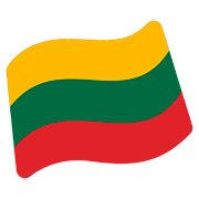🇱🇹 Emoji Bandera: Lituania en Google Android 7.0.