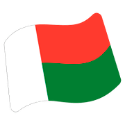🇲🇬 Emoji Bandera: Madagascar en Google Android 7.0.