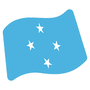Émoji 🇫🇲 Drapeau : États Fédérés De Micronésie sur Google Android 7.0.