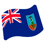 🇲🇸 Emoji Bandeira: Montserrat na Google Android 7.0.