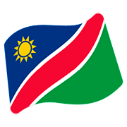 🇳🇦 Emoji Bandera: Namibia en Google Android 7.0.
