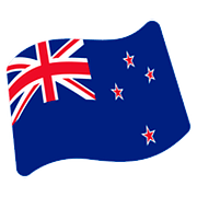🇳🇿 Emoji Bandera: Nueva Zelanda en Google Android 7.0.