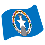 🇲🇵 Emoji Bandera: Islas Marianas Del Norte en Google Android 7.0.
