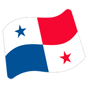 🇵🇦 Emoji Bandera: Panamá en Google Android 7.0.