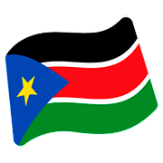 🇸🇸 Emoji Bandera: Sudán Del Sur en Google Android 7.0.