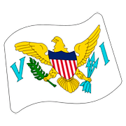 🇻🇮 Emoji Bandera: Islas Vírgenes De EE. UU. en Google Android 7.0.