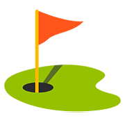 Émoji ⛳ Drapeau De Golf sur Google Android 7.0.