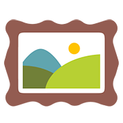 Émoji 🖼️ Cadre Avec Image sur Google Android 7.0.