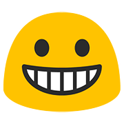 😀 Emoji grinsendes Gesicht Google Android 7.0.