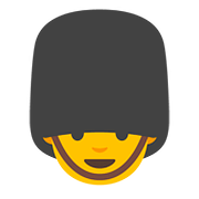 💂 Emoji Guardia en Google Android 7.0.