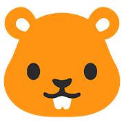 🐹 Emoji Rosto De Hamster na Google Android 7.0.