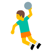 Émoji 🤾 Personne Jouant Au Handball sur Google Android 7.0.
