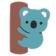 🐨 Emoji Koala en Google Android 7.0.