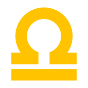 Emoji ♎ Segno Zodiacale Della Bilancia su Google Android 7.0.