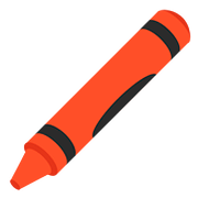 Émoji 🖍️ Crayon Pastel sur Google Android 7.0.