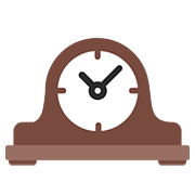 🕰️ Emoji Reloj De Sobremesa en Google Android 7.0.
