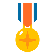 🎖️ Emoji Medalha Militar na Google Android 7.0.