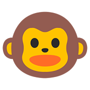 🐵 Emoji Cara De Mono en Google Android 7.0.