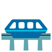 Emoji 🚝 Monorotaia su Google Android 7.0.