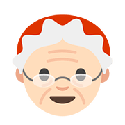 🤶🏻 Emoji Weihnachtsfrau: helle Hautfarbe Google Android 7.0.