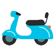 Emoji 🛵 Scooter su Google Android 7.0.