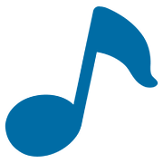 Émoji 🎵 Note De Musique sur Google Android 7.0.