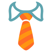 Emoji 👔 Cravatta su Google Android 7.0.