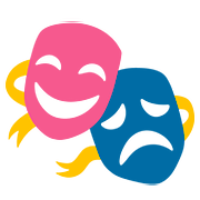 🎭 Emoji Máscaras De Teatro en Google Android 7.0.
