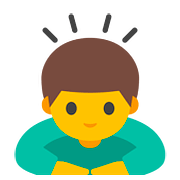 Emoji 🙇 Persona Che Fa Un Inchino Profondo su Google Android 7.0.