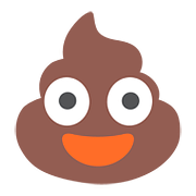 💩 Emoji Caca Con Ojos en Google Android 7.0.