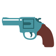 Emoji 🔫 Pistola su Google Android 7.0.