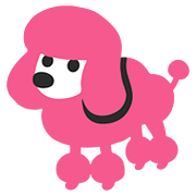 🐩 Emoji Poodle na Google Android 7.0.