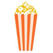 Emoji 🍿 Popcorn su Google Android 7.0.