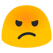 Emoji 😡 Broncio su Google Android 7.0.