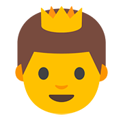 🤴 Emoji Príncipe na Google Android 7.0.