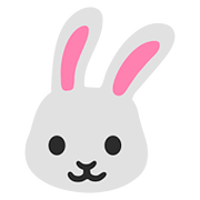 🐰 Emoji Cara De Conejo en Google Android 7.0.